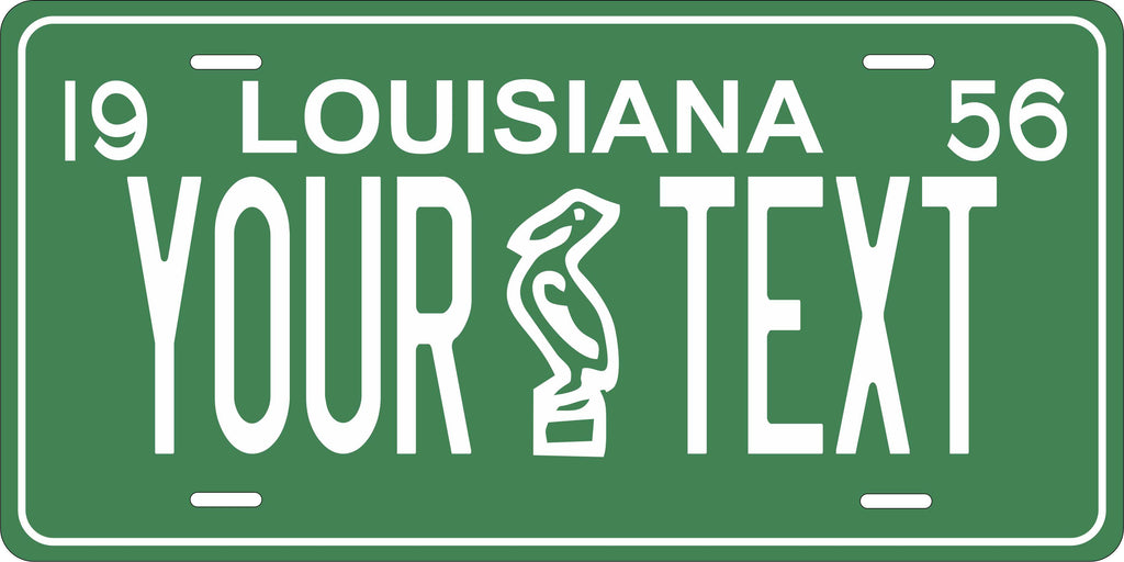 Louisiana 1956  License Plate Personalized Novelty Fun Car Bike Motorcycle
