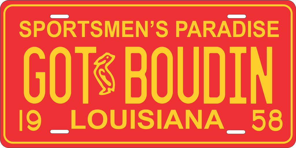 Louisiana 1958  License Plate Personalized Novelty Fun Car Bike Motorcycle