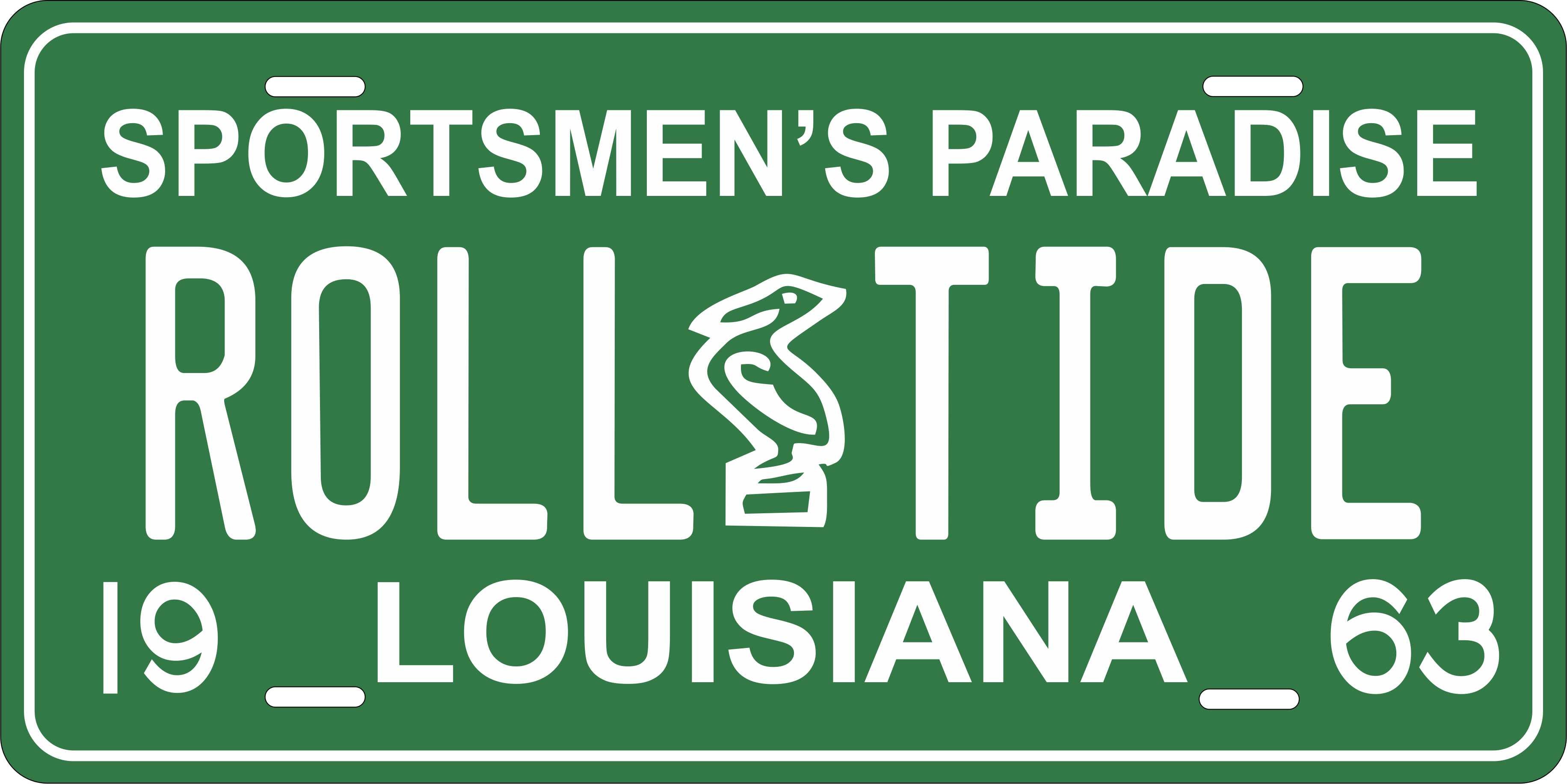 Louisiana 1963 License Plate Personalized Novelty Fun Car Bike Motorcycle