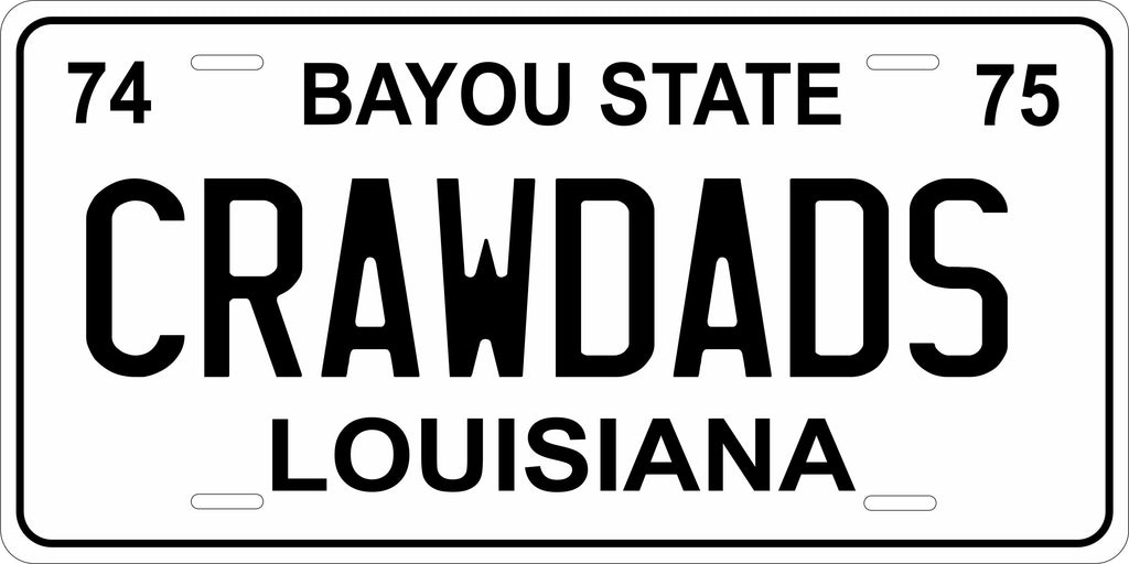 Louisiana 1974 License Plate Personalized Novelty Fun Car Bike Motorcycle