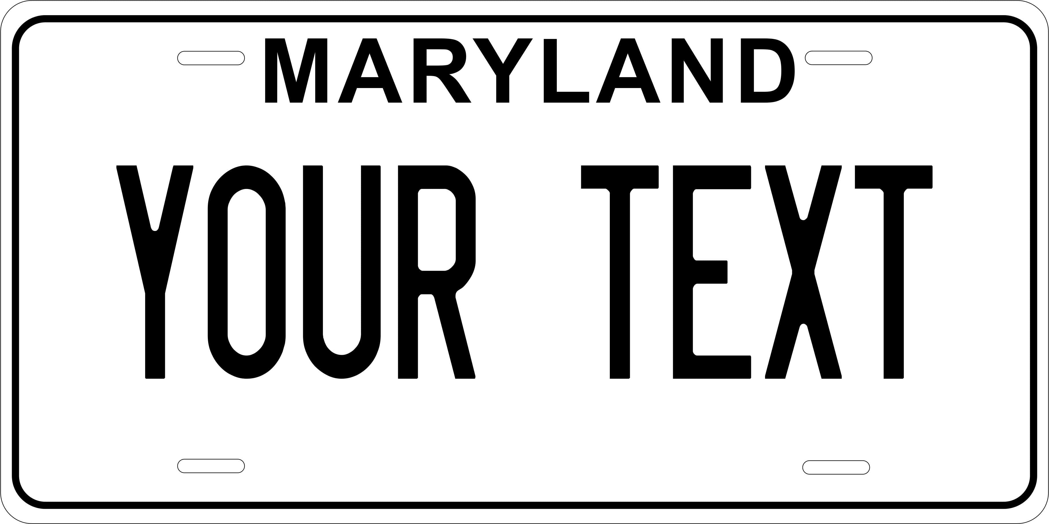 Maryland 1981 License Plate Personalized Novelty Fun Car Bike Motorcycle