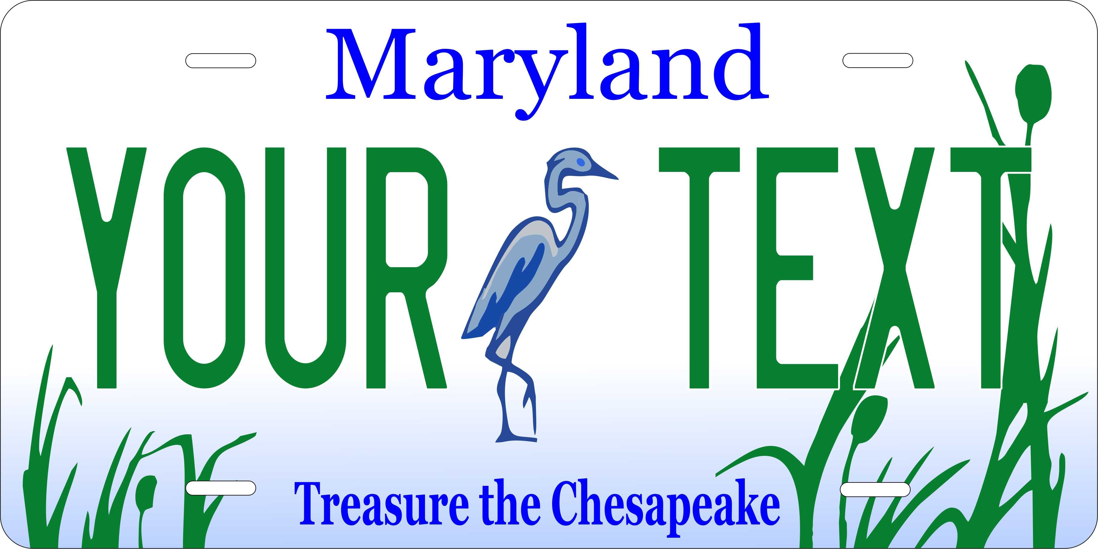 Maryland Bird ver2  License Plate Personalized Novelty Fun Car Bike Motorcycle
