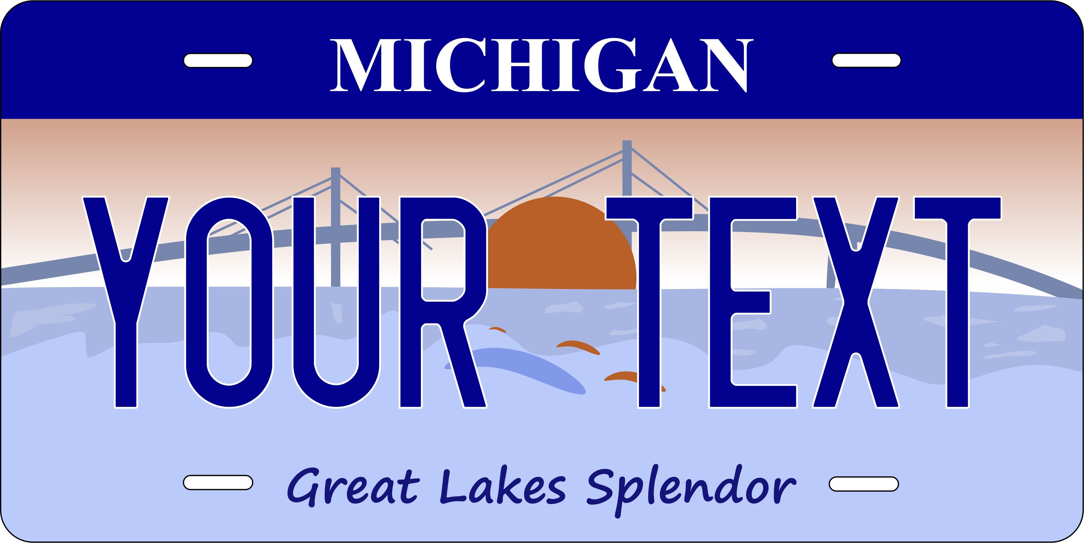 Michigan 1994 License Plate Personalized Novelty Fun Car Bike Motorcycle