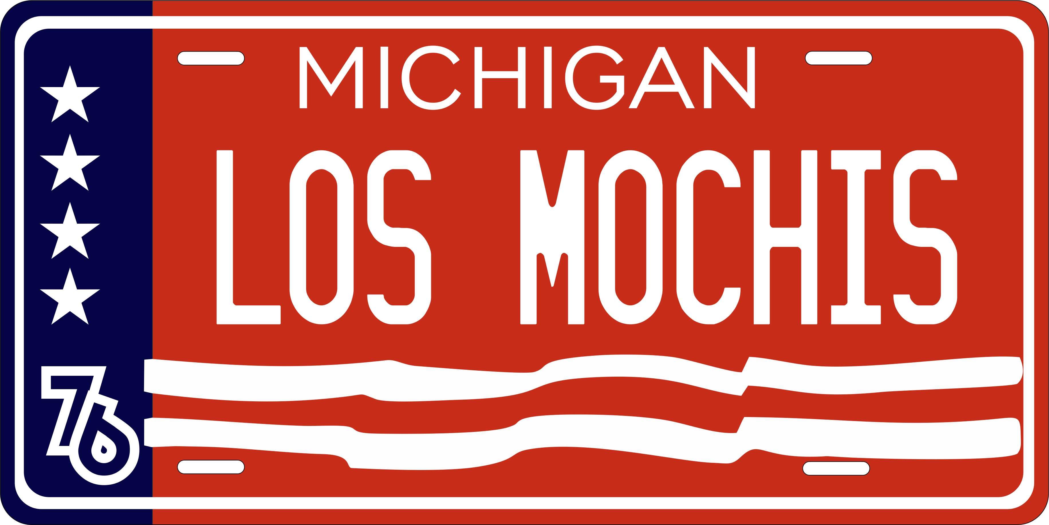 Michigan 1976 License Plate Personalized Novelty Fun Car Bike Motorcycle