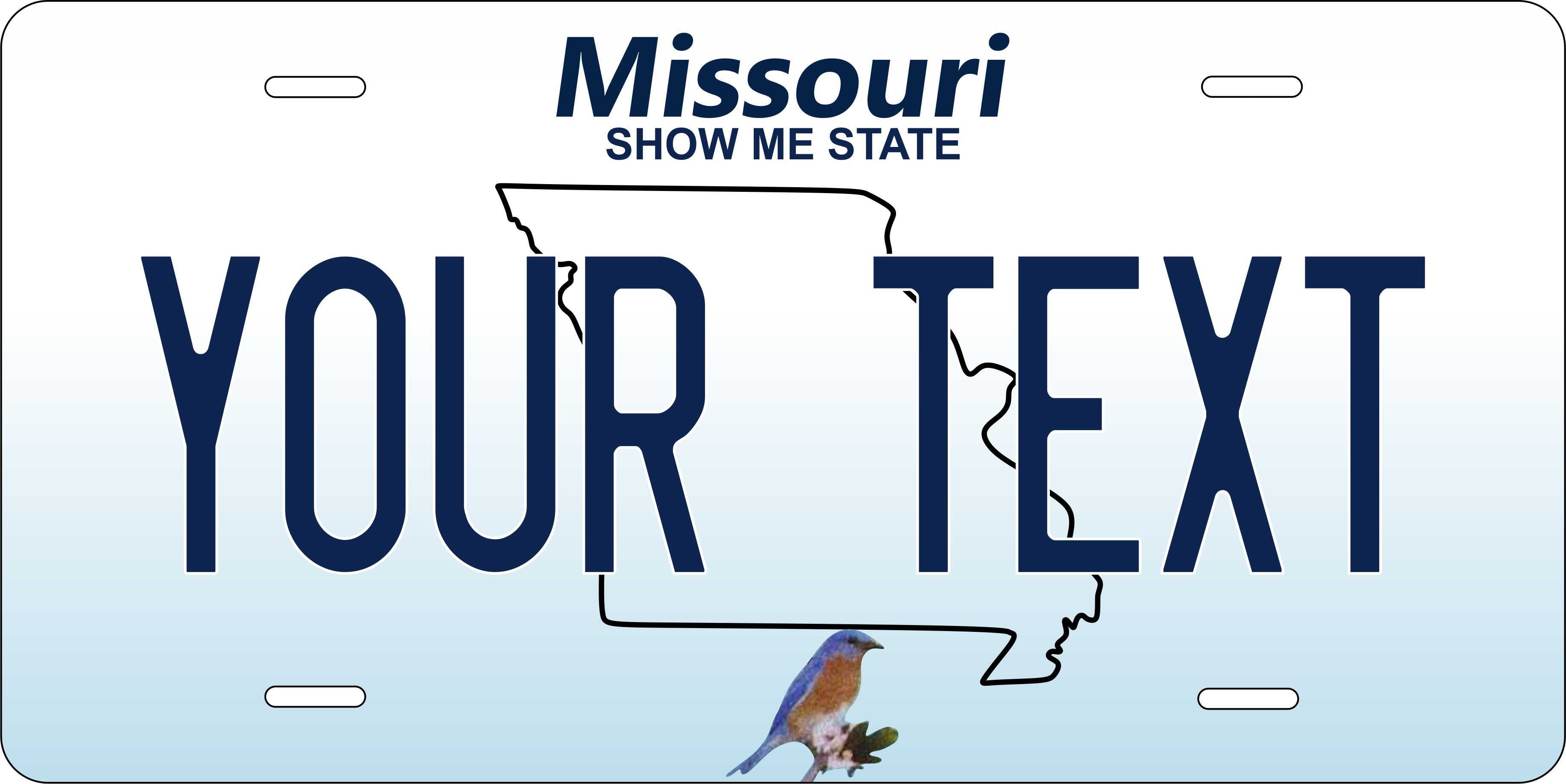 Missouri 2008 License Plate Personalized Novelty Fun Car Bike Motorcycle