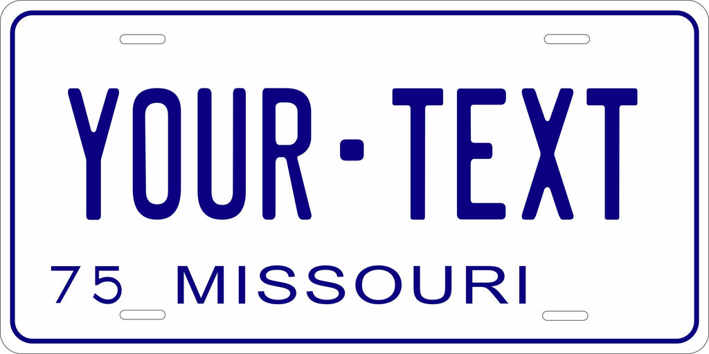 Missouri 1975 License Plate Personalized Novelty Fun Car Bike Motorcycle