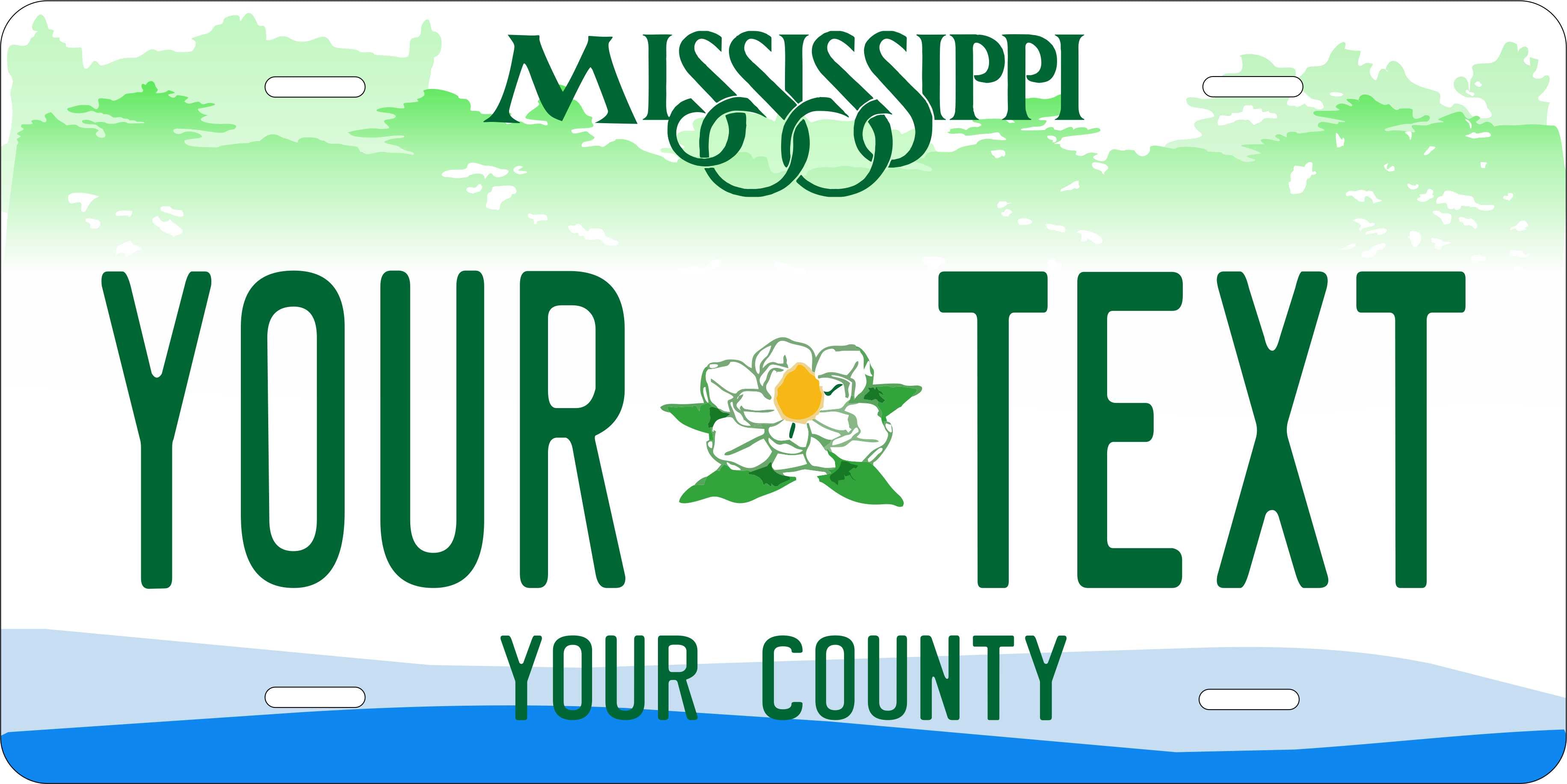 Mississippi 2003 License Plate Personalized Novelty Fun Car Bike Motorcycle