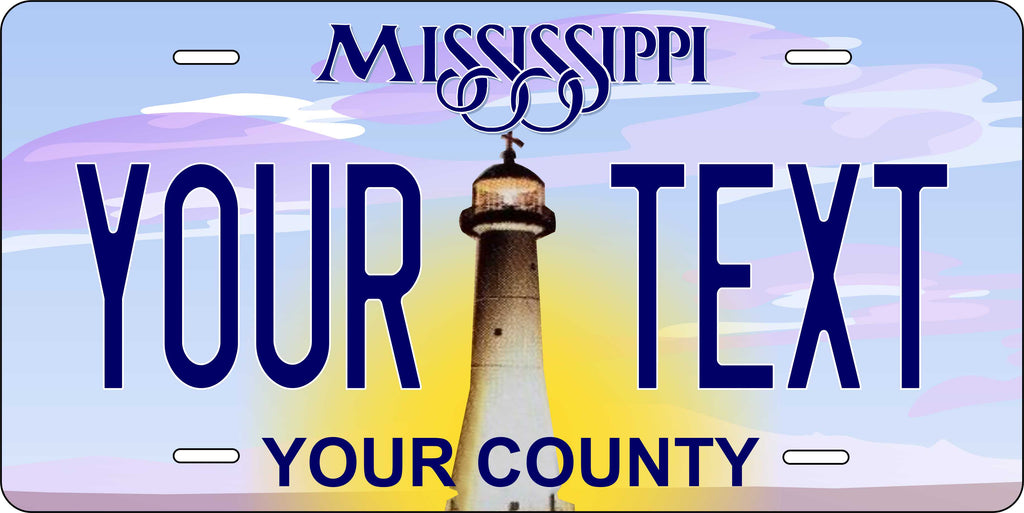 Mississippi 2009 License Plate Personalized Novelty Fun Car Bike Motorcycle