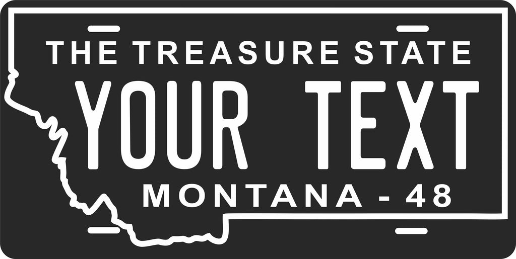 Montana 1948 License Plate Personalized Novelty Fun Car Bike Motorcycle