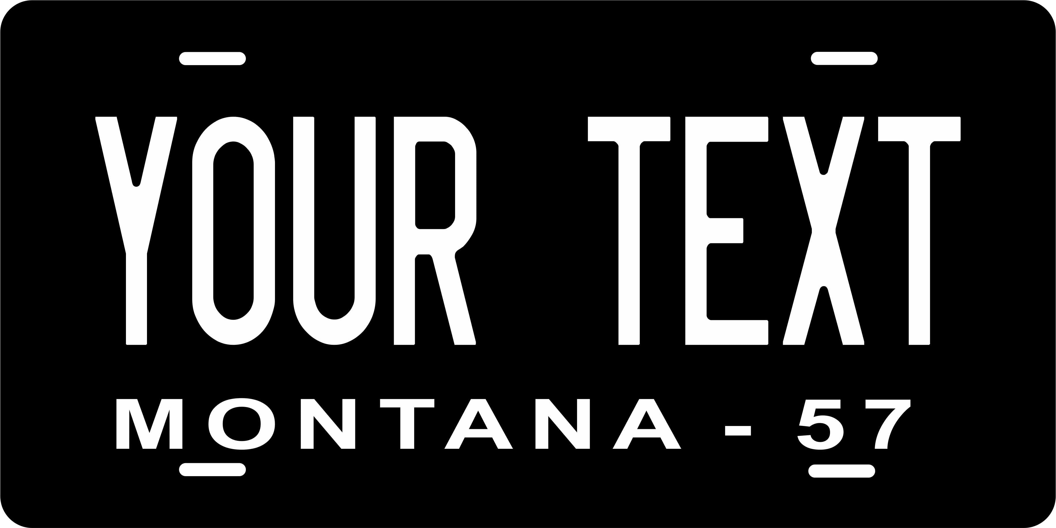 Montana 1957 License Plate Personalized Novelty Fun Car Bike Motorcycle