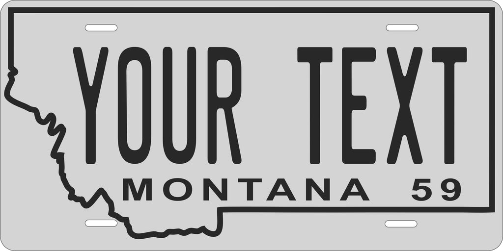 Montana 1959 License Plate Personalized Novelty Fun Car Bike Motorcycle