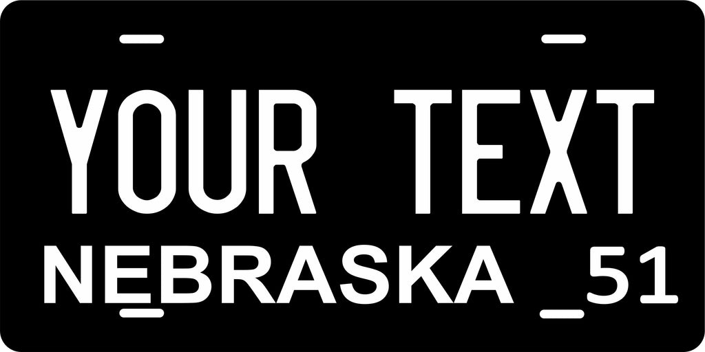 Nebraska 1951 License Plate Personalized Novelty Fun Car Bike Motorcycle