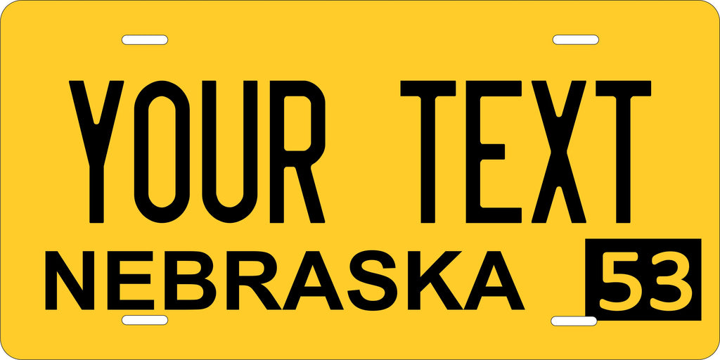 Nebraska 1953 License Plate Personalized Novelty Fun Car Bike Motorcycle