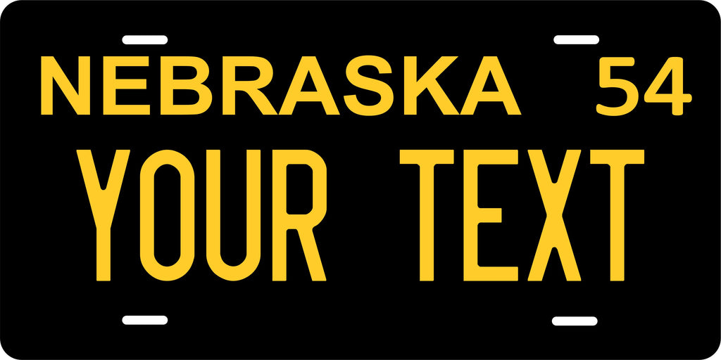 Nebraska 1954 License Plate Personalized Novelty Fun Car Bike Motorcycle