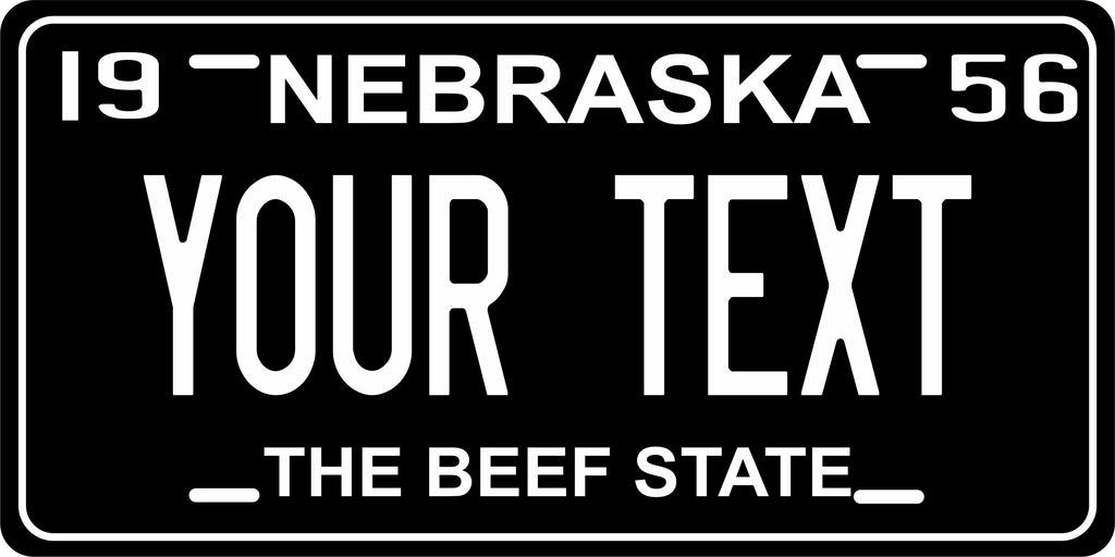 Nebraska 1956 License Plate Personalized Novelty Fun Car Bike Motorcycle