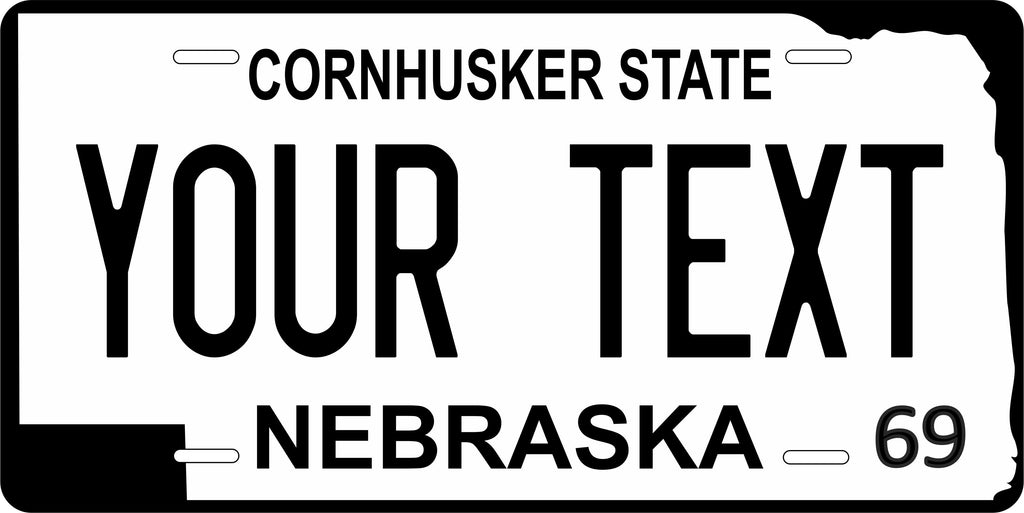 Nebraska 1969 License Plate Personalized Novelty Fun Car Bike Motorcycle