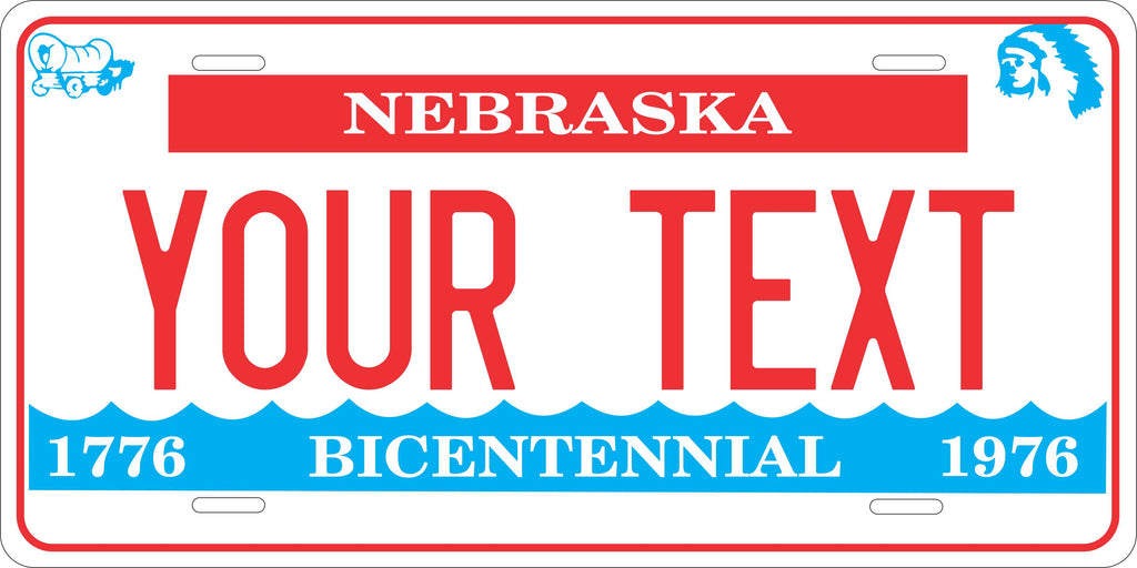 Nebraska 1976 License Plate Personalized Novelty Fun Car Bike Motorcycle
