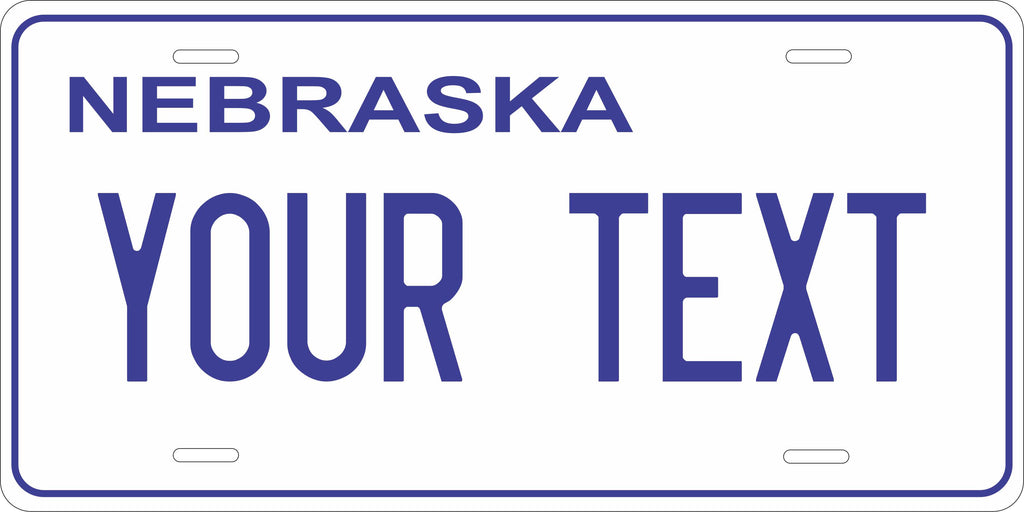 Nebraska 1984 License Plate Personalized Novelty Fun Car Bike Motorcycle