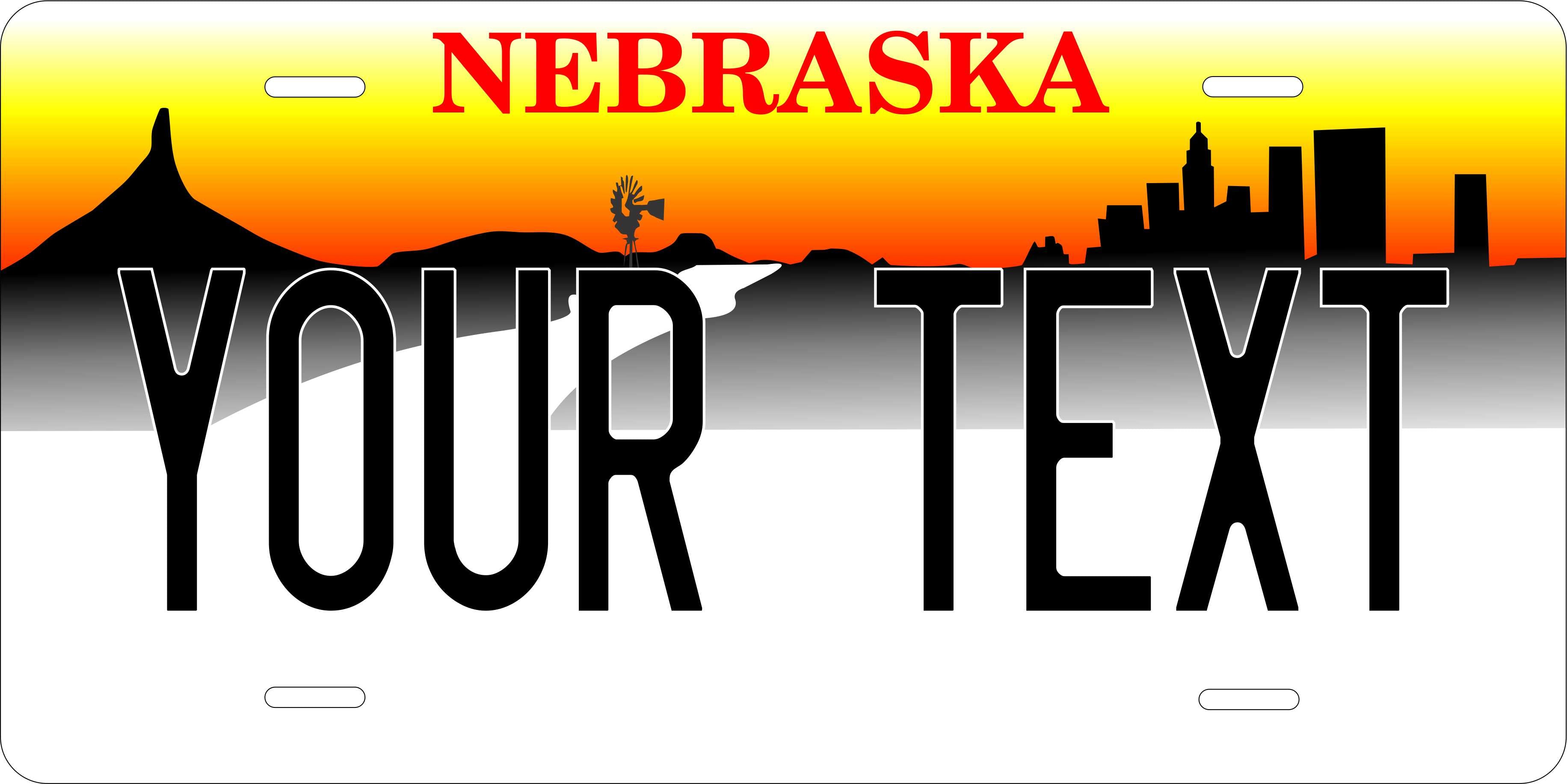 Nebraska 1993 License Plate Personalized Novelty Fun Car Bike Motorcycle