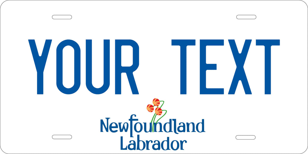 Newfoundland 2007 Canada License Plate Personalized Novelty Fun Car Bike Motorcycle
