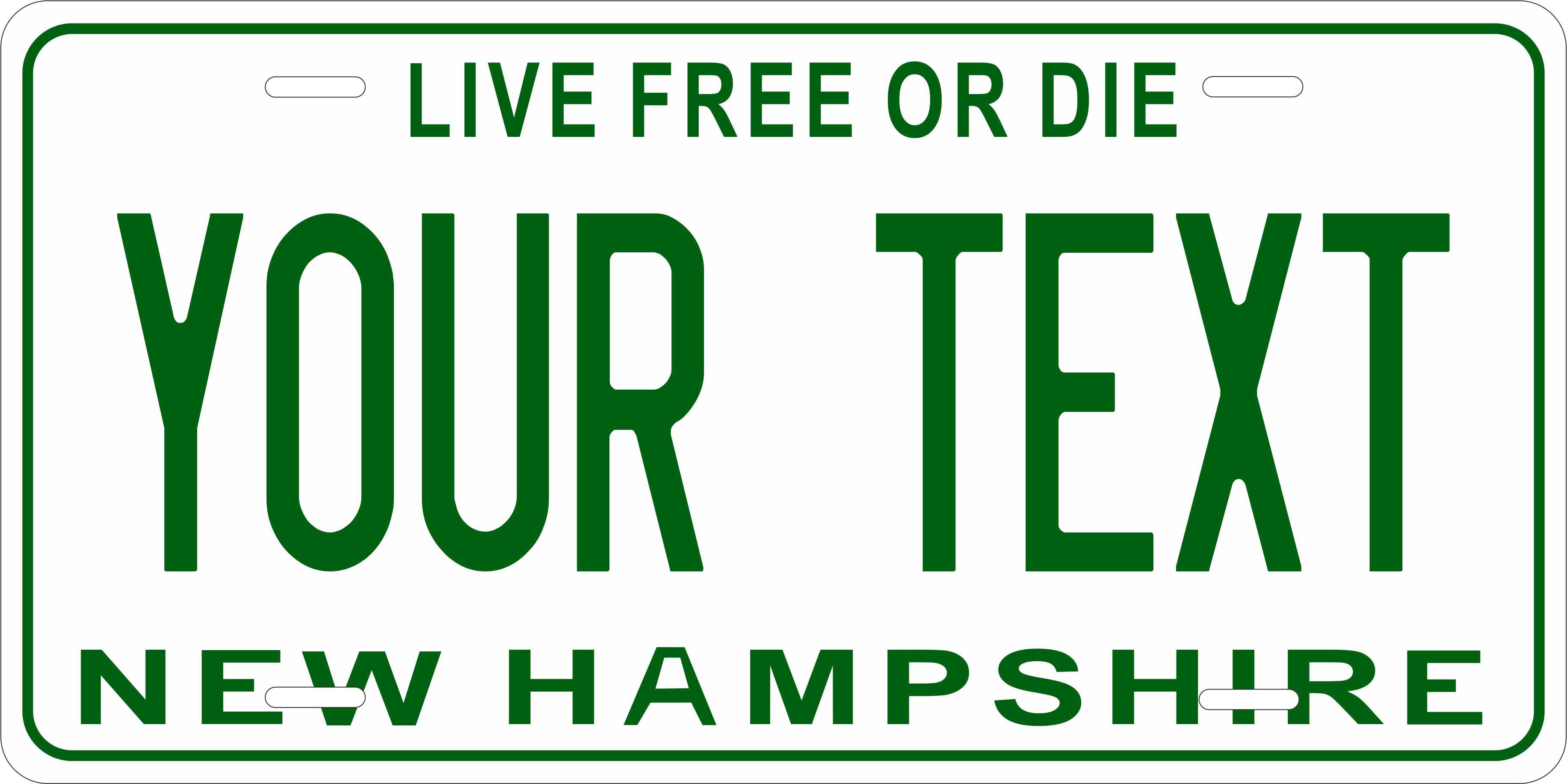 New Hampshire 1978 License Plate Yellow personalized Novelty Fun Car Bike Motorcycle