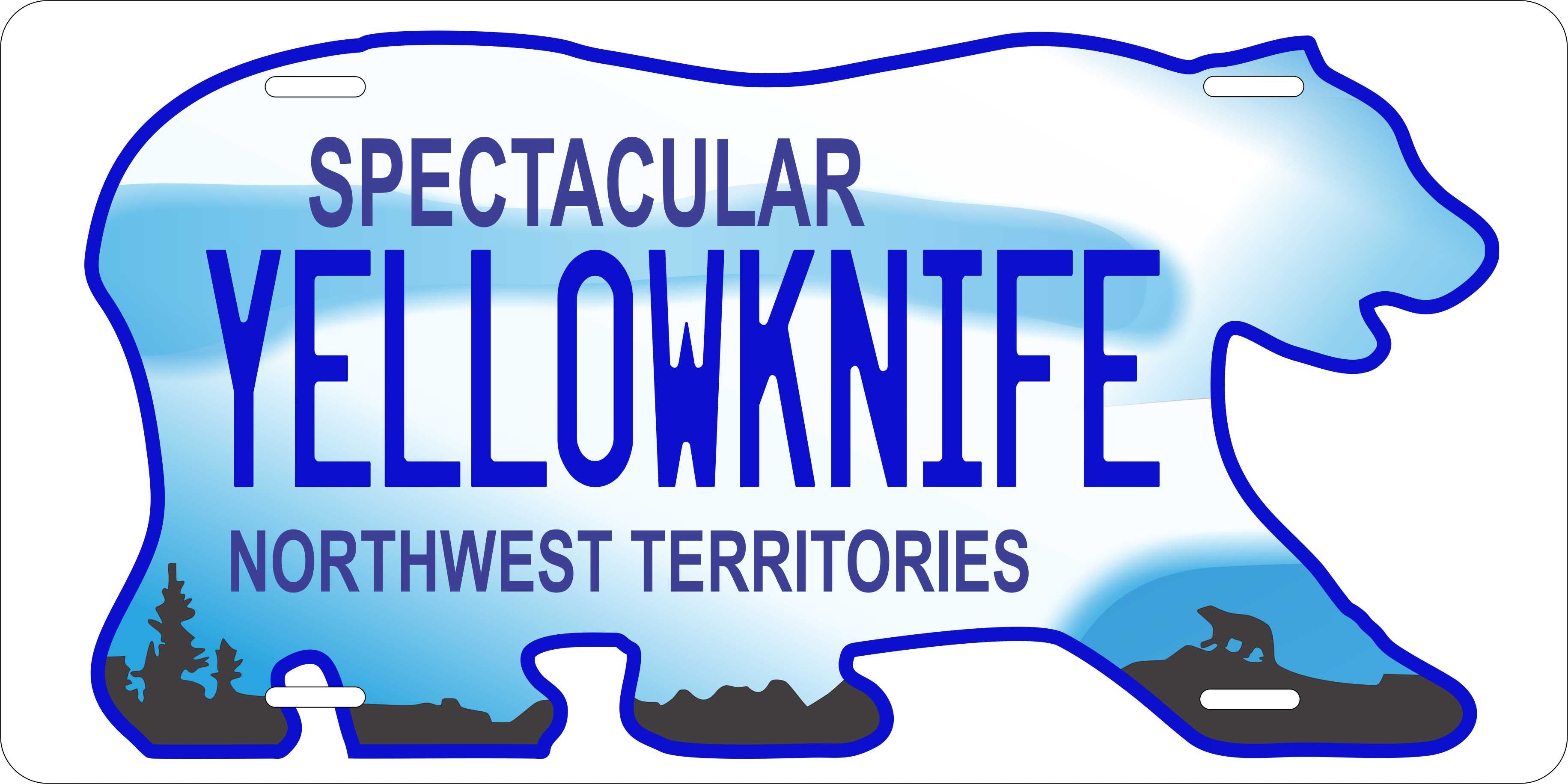 Northwest  2010  Canada License Plate Personalized Novelty Fun Car Bike Motorcycle