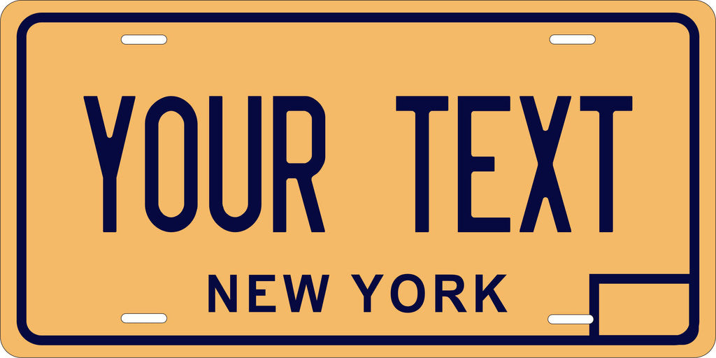 New York 1973 License Plate Personalized Novelty Fun Car Bike Motorcycle