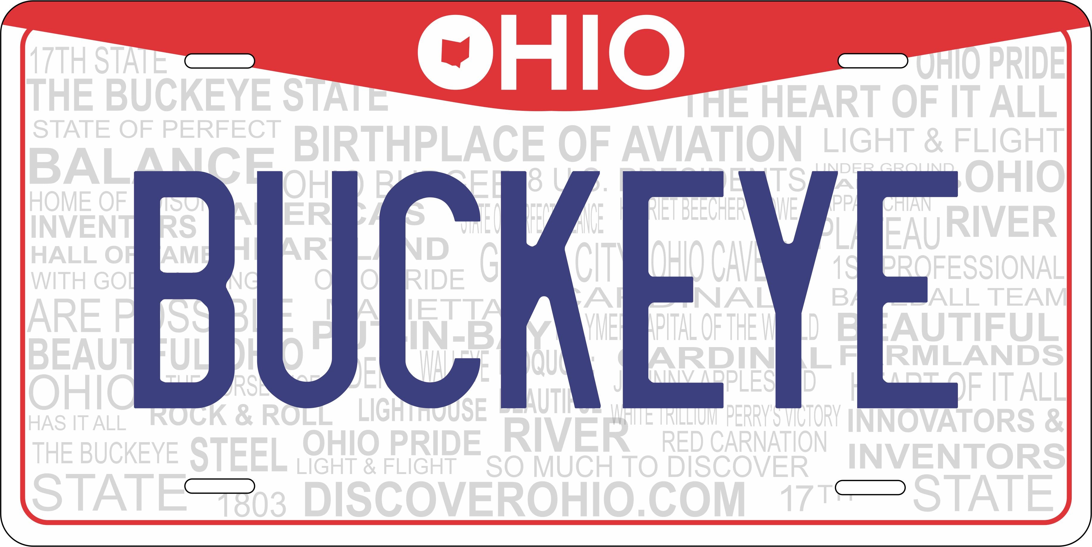 Ohio 2013 License Plate Personalized Novelty Fun Car Bike Motorcycle