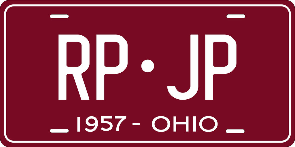 Ohio 1957 License Plate Personalized Novelty Fun Car Bike Motorcycle