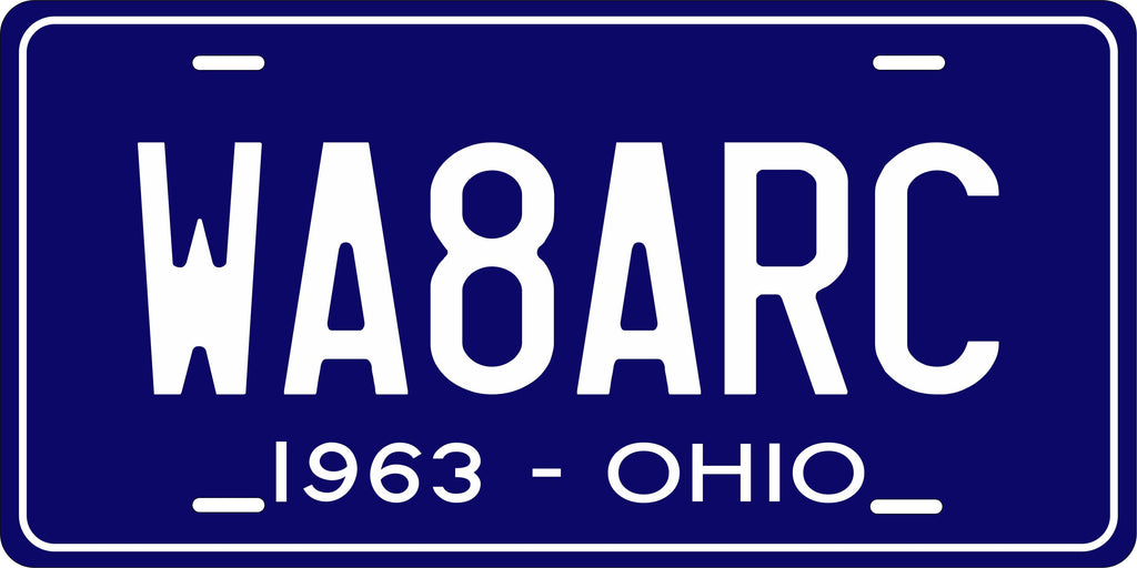 Ohio 1963 License Plate Personalized Novelty Fun Car Bike Motorcycle