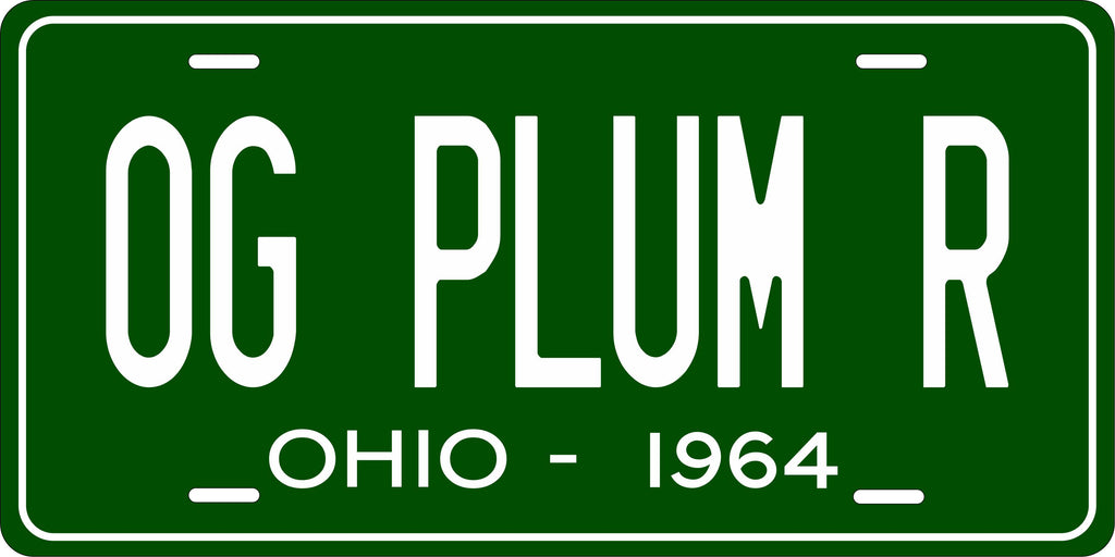 Ohio 1964 License Plate Personalized Novelty Fun Car Bike Motorcycle
