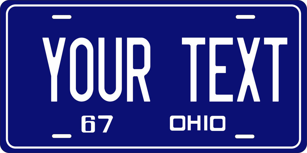 Ohio 1967  License Plate Personalized Novelty Fun Car Bike Motorcycle