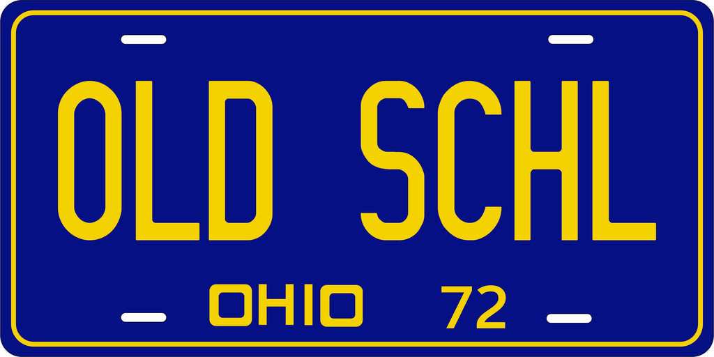 Ohio 1972  License Plate Personalized Novelty Fun Car Bike Motorcycle