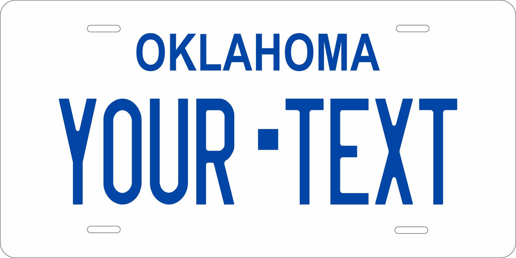 Oklahoma 1979 License Plate Personalized Novelty Fun Car Bike Motorcycle