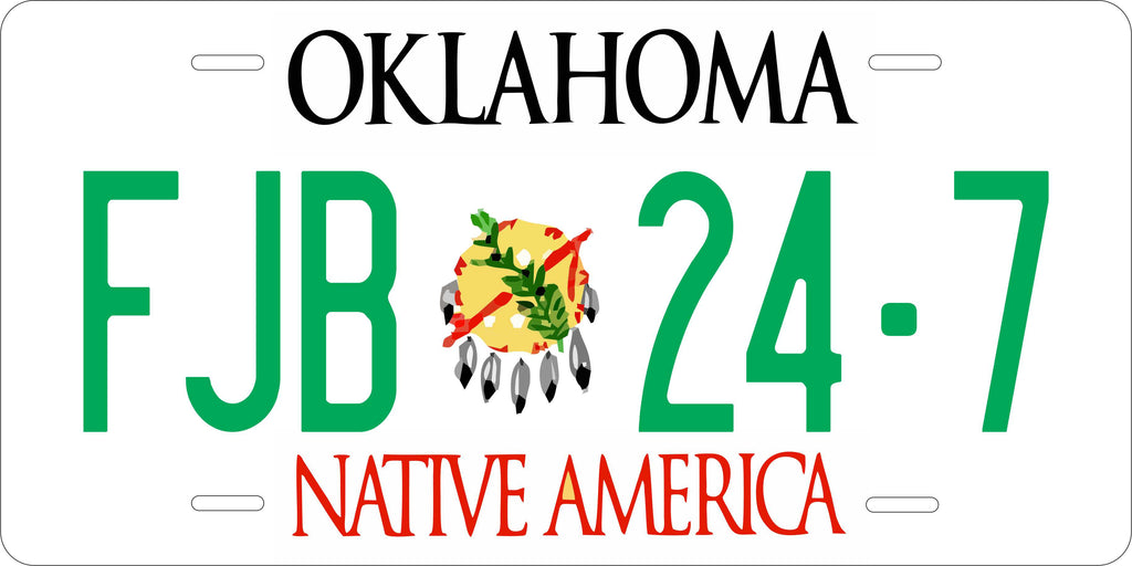 Oklahoma 1995 License Plate Personalized Novelty Fun Car Bike Motorcycle