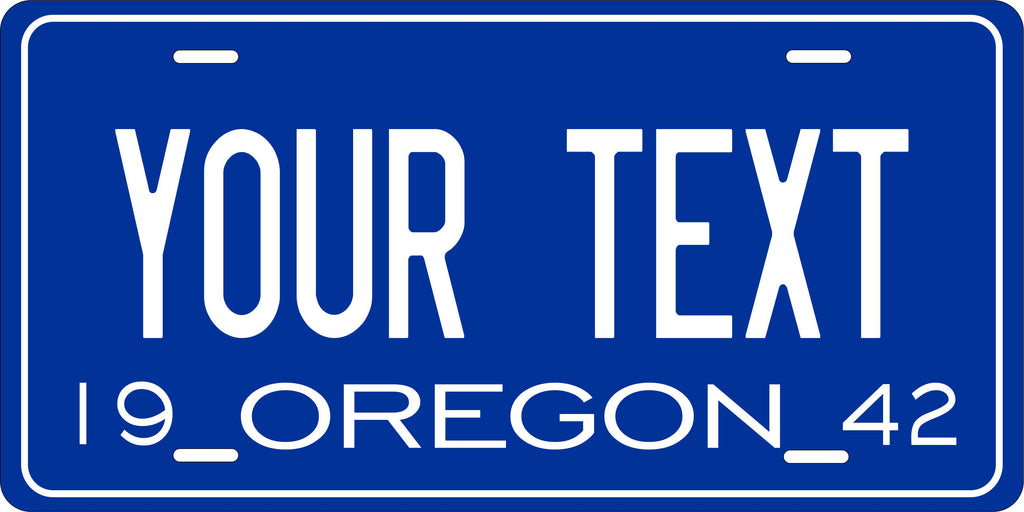 Oregon 1942 License Plate Personalized Novelty Fun Car Bike Motorcycle