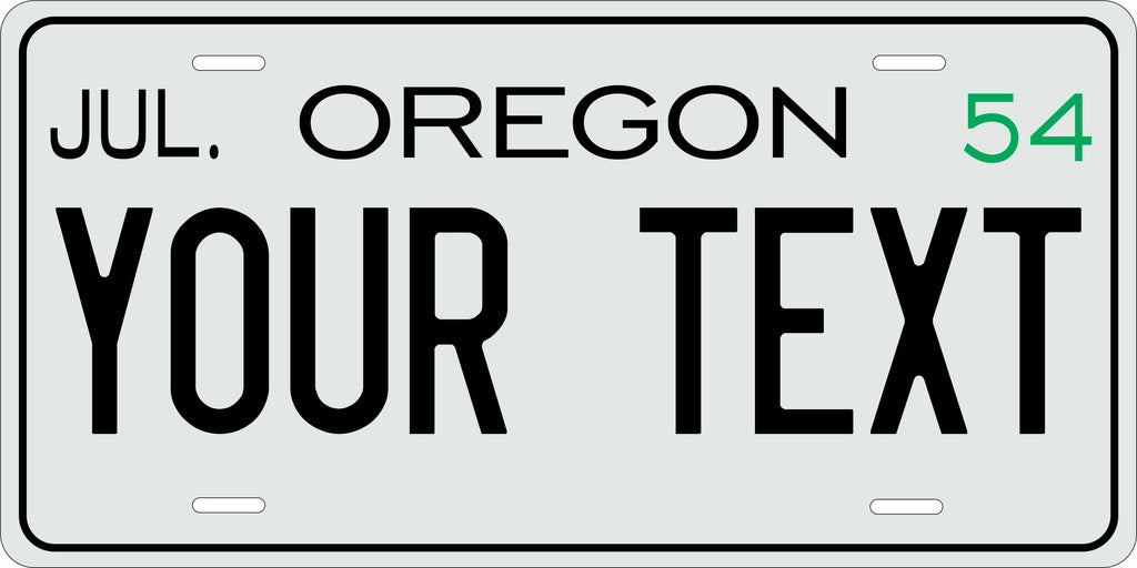 Oregon 1954 License Plate Personalized Novelty Fun Car Bike Motorcycle