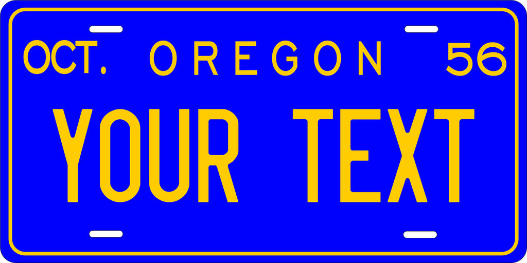 Oregon 1956 License Plate Personalized Novelty Fun Car Bike Motorcycle