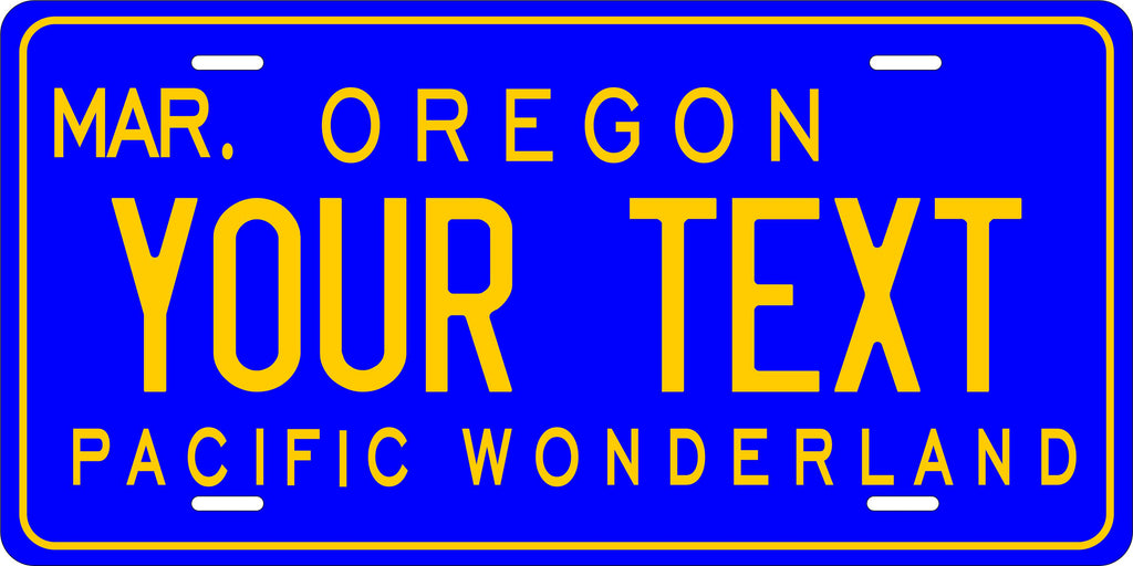 Oregon 1961 License Plate Personalized Novelty Fun Car Bike Motorcycle