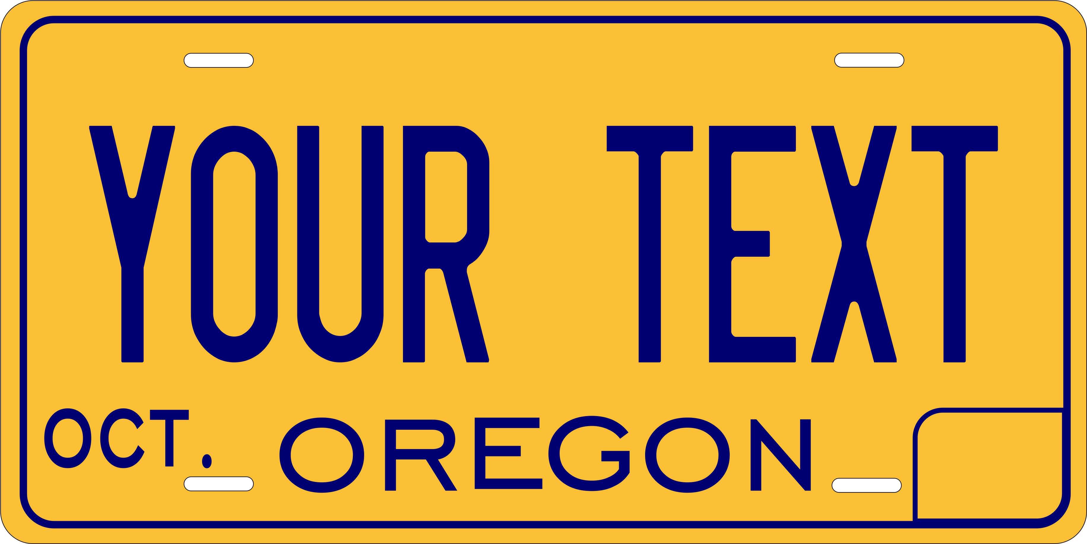 Oregon 1974 License Plate Personalized Novelty Fun Car Bike Motorcycle