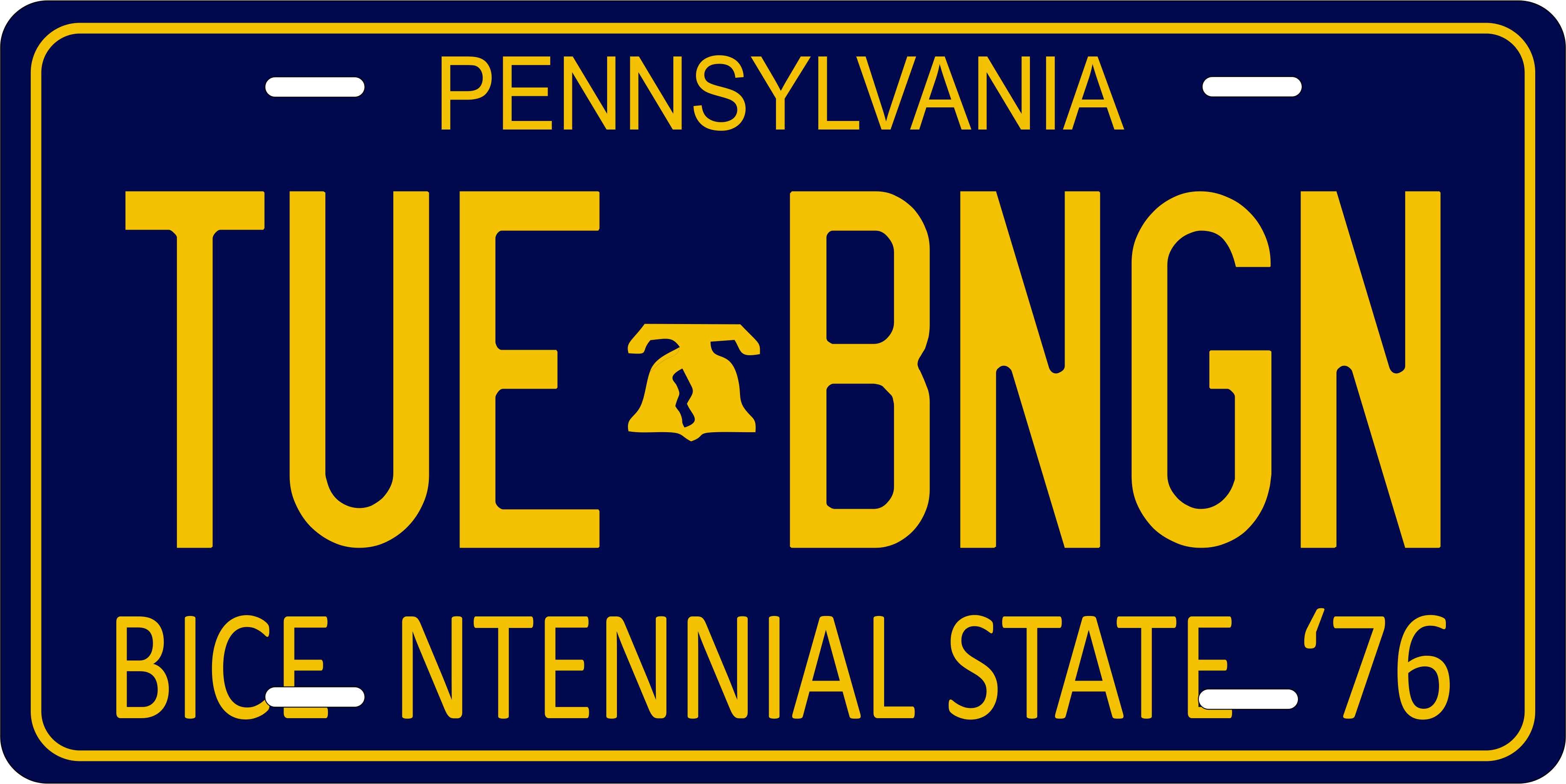 Pennsylvania 1971 License Plate Personalized Novelty Fun Car Bike Motorcycle