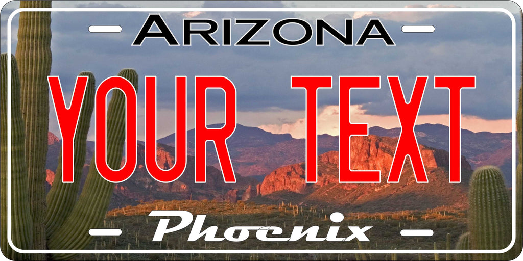Phoenix Arizona city License Plate personalized Novelty Fun Car Bike Motorcycle