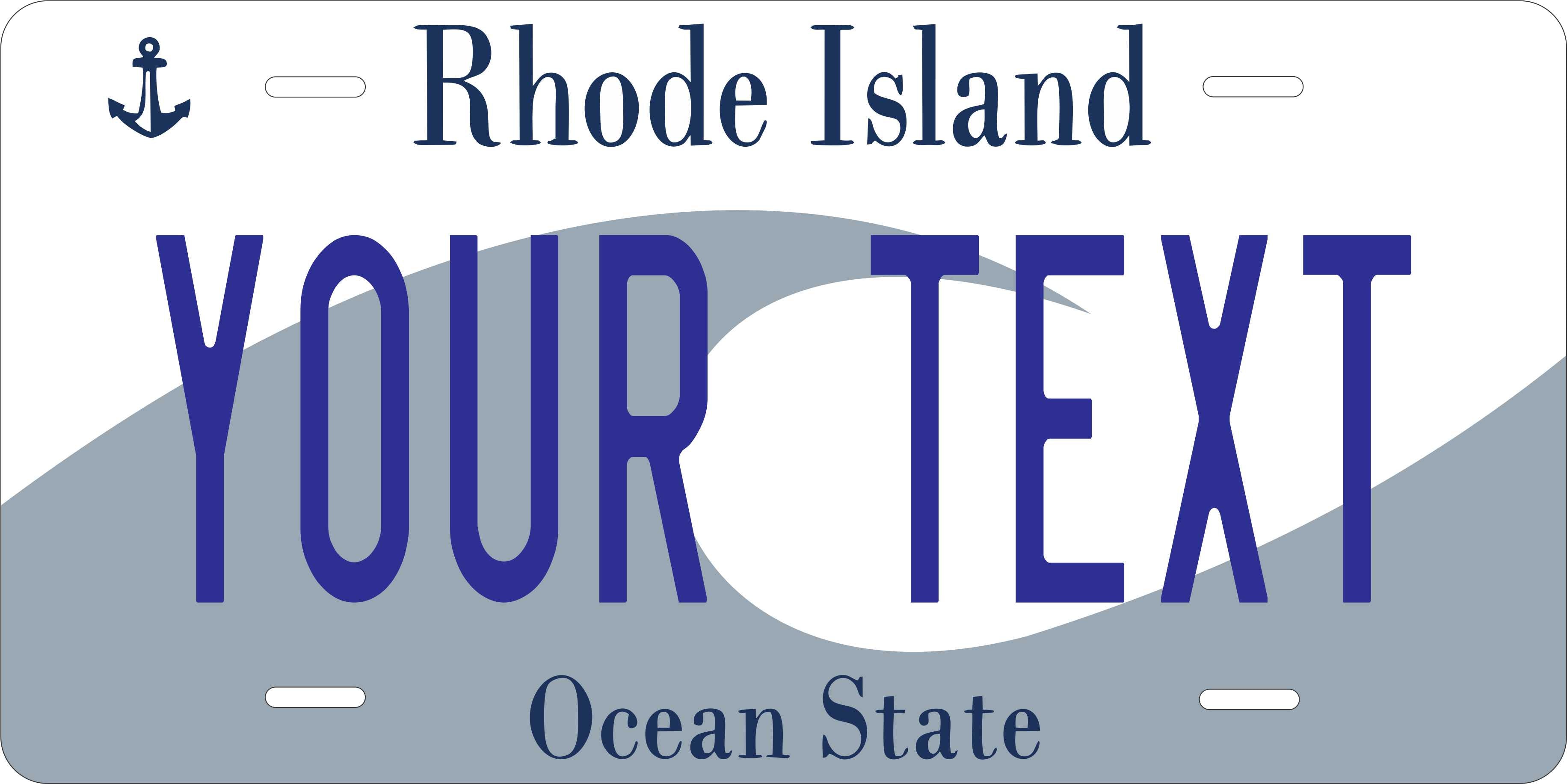 Rhode Island 1997 License Plate Personalized Novelty Fun Car Bike Motorcycle