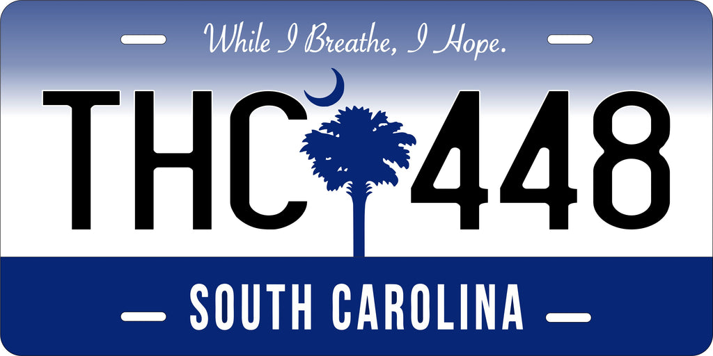 South Carolina 2016 License Plate Personalized Novelty Fun Car Bike Motorcycle
