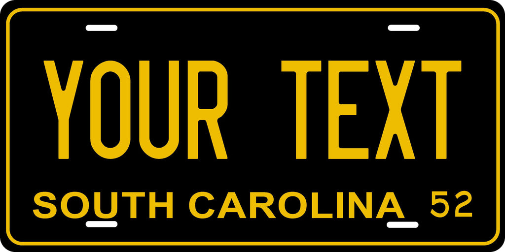 South Carolina 1952 License Plate Personalized Novelty Fun Car Bike Motorcycle