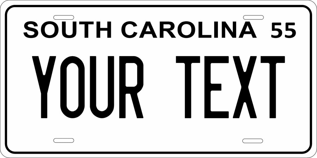 South Carolina 1955 License Plate Personalized Novelty Fun Car Bike Motorcycle