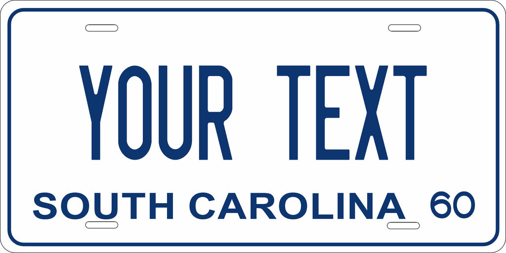 South Carolina 1960 License Plate Personalized Novelty Fun Car Bike Motorcycle