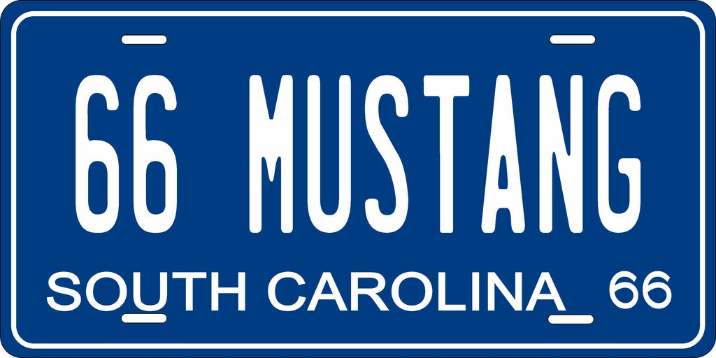 South Carolina 1966 License Plate Personalized Novelty Fun Car Bike Motorcycle