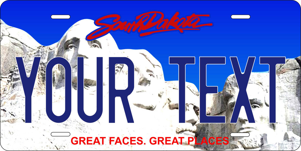 South Dakota 2007 License Plate Personalized Novelty Fun Car Bike Motorcycle