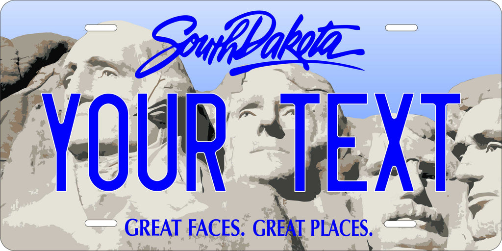 South Dakota 2016 License Plate Personalized Novelty Fun Car Bike Motorcycle